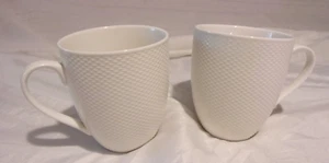 Lenox China LARGO weiße Sandbecher - zweier Set - neu mit Etikett - Bild 1 von 6
