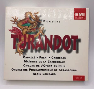 Puccini Turandot (2 CD, Sep 1994) EMI Classics OPERA  Conductor Alain Lombard - Picture 1 of 5