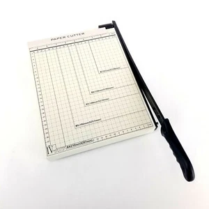 A4 Guillotine Papierschneider (12" x 10"), Papierschneider mit Multi Blatt Kapazität - Bild 1 von 7