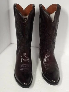 Dan Post Mignon Corona Leder Cowboystiefel DP2112R Black Cherry. Herren 10,5 EW - Bild 1 von 12