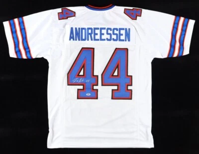 Joe Andreessen Signed Buffalo Bills Jersey (PSA) 2024 Rookie Linebacker - Image 1 of 4