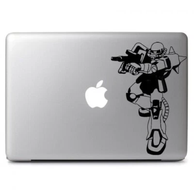 Gundam Zaku II F2 Vinyl Decal Sticker for Apple Macbook Air Pro 13 15 17" Laptop - Image 1 of 2
