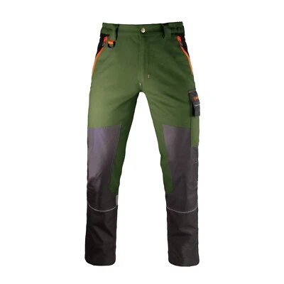 Pantaloni Giardiniere da lavoro Tenere Pro Gardener Kapriol Elasticizzati Verde - Immagine 1 di 4