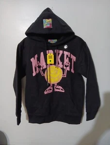RARE NWT Andre X Market Chinatown Mr Smiley Hoodie (Andre Saravia) Mens Small - Picture 1 of 7