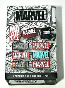 1 Marvel Comics Logo Disney Trading Pin Blind Box New Sealed - Picture 1 of 4