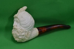 VTG Sultan Meerschaum Hand Carved Pipe,Estate Find - Picture 1 of 4