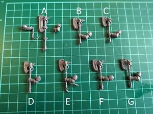 World Eaters Khorne Berzerkers Chainaxes (bits) - Bild 1 von 1