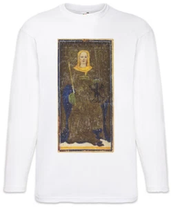 Tarot Arcanum Empress Herren Langarm T-Shirt Logo Die Kaiserin Herrscherin Karte - Picture 1 of 1