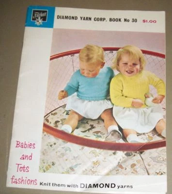 Vintage Fairknit Babies and Tots Knitting Book No.30, 1951 - Image 1 of 2