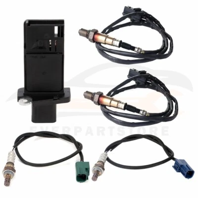 4 Pcs Oxygen o2 02 Sensor and Mass Airflow For 2005-2007 Infiniti G35 Base 3.5L - Image 1 of 4