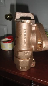 Jones 2"" Flansch x 2""ct oder 1-1/2"" PEP Messing STOP VENTIL NL kostenlose Prority am selben Tag - Bild 1 von 3