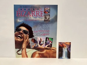 Beyond Bizarre - Hoja de ventas promocionales de 8 1/2 x 11 y tarjeta promocional - Jim Warren - Imagen 1 de 5