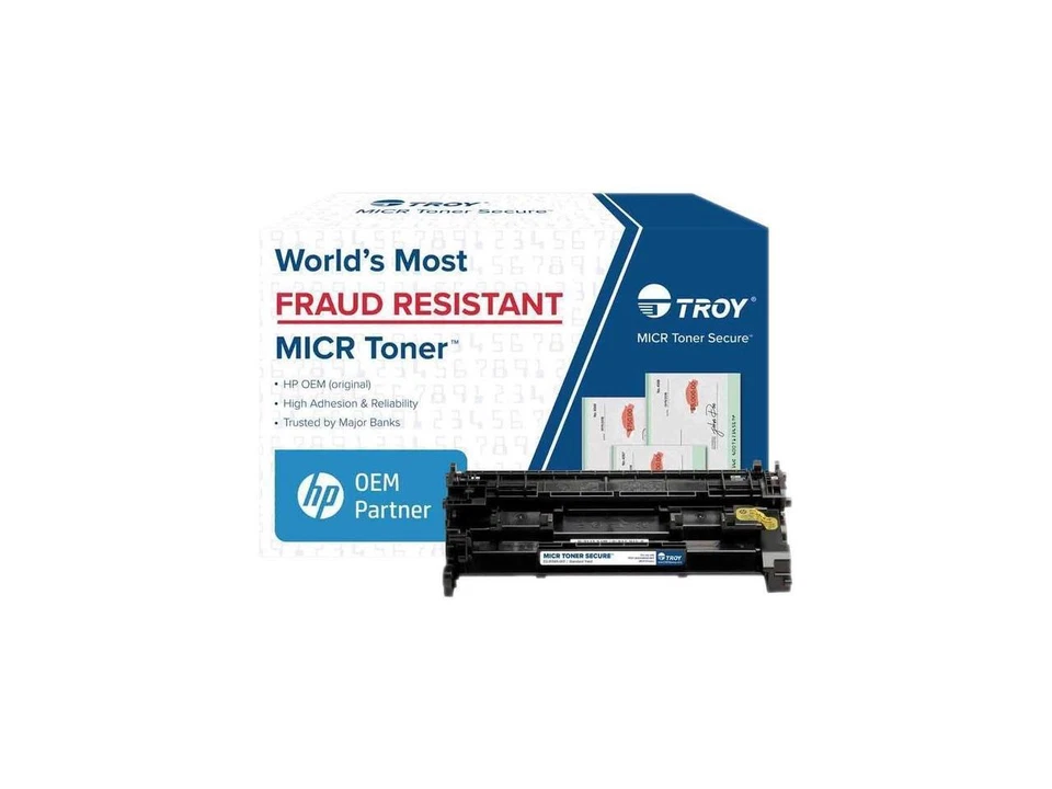 TROY MICR CF258A TONER SECURE CARTRIDGE STANDARD YIELD M404 / M406 / M428 ESTIMA - Image 1 of 2
