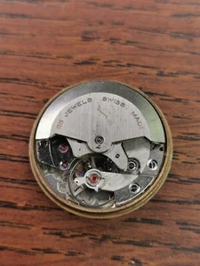 Felsa 4007N Mens 25 Jewels Automatic Date Watch Movement for Restoration #L277 - Picture 1 of 6