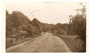 Vintage RPPC Lovers Lane Lawler Iowa Postcard - P42 - #20 - Picture 1 of 2