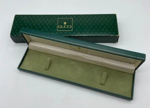 Gucci Vintage Long Green Watch Box Case #1464 - Picture 1 of 10