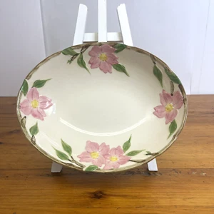 El Rancho Pre-Franciscan 1930s Hand Painted USA 11"Desert Rose Serving Dish Bowl - Picture 1 of 10