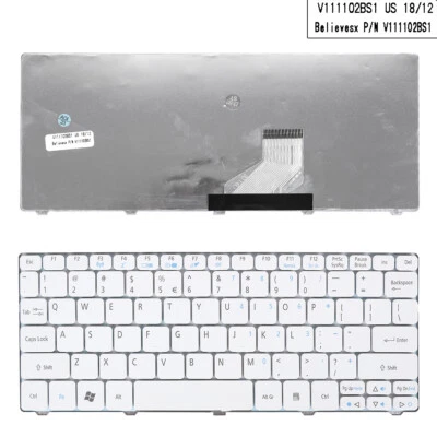 Teclado para ACER ONE D260 521 D255/GATEWAY LT21 BLANCO SX111102AS Foto 1 de 4