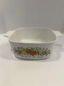 CorningWare Spice Of Life Le Persil La Sauge Casserole No lid A-1 1/2-B  1.5 Qt - Picture 1 of 7