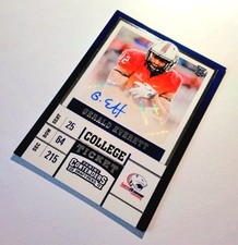 GERALD EVERETT RC AUTO 2017 Panini Contenders Draft Picks College Ticket #170⚡️B