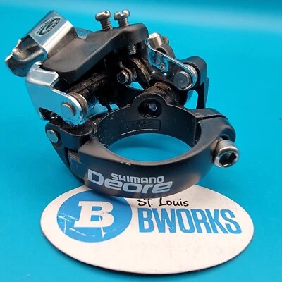 Shimano Deore FD-M510 Front Derailleur 34.9mm Low Clamp Dual Pull 9x3sp   e19 - Image 1 of 4