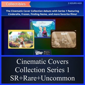 COLECCIÓN DE CUBIERTAS CINEMÁTICAS SR+RARO+JUEGO DE 42 CARTAS EN EXCELENTE ESTADO-nocraft-TOPPS DISNEY COLLECT - Imagen 1 de 1