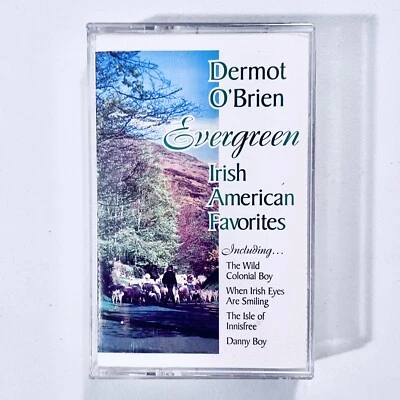 DERMOT O’BRIEN cassette tape Evergreen-Irish American Favorites 1995 VERY RARE - Image 1 of 4