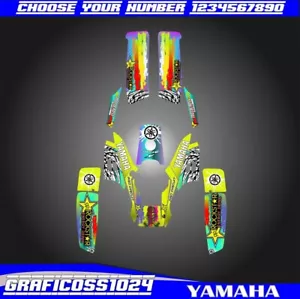 Full Graphics Decals Stickers Atv Kit Yamaha Warrior 350 Thickness 21 Mil - Picture 1 of 3