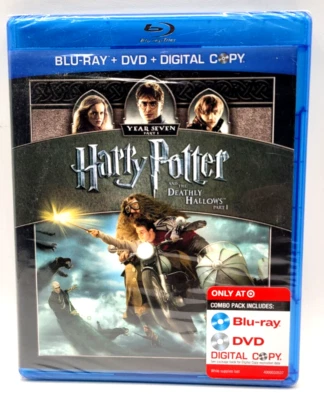 Harry Potter and the Deathly Hallows Part 1 LIMITED ED BLU-RAY / DVD NEW SEALED - Image 1 of 2