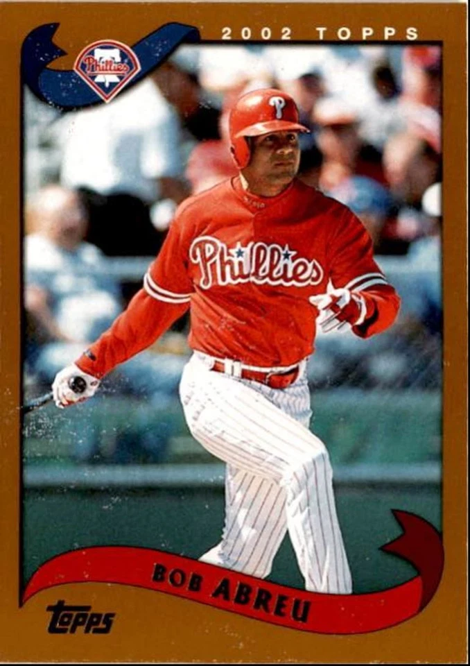 2002 Topps Bob Abreu Philadelphia Phillies #13 - Image 1 of 2