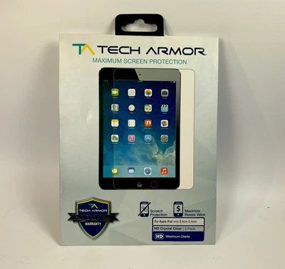 Tech Armor Apple iPad Mini 3 / 2 Screen Protector - 3-pack - Anti-Glare - Image 1 of 4