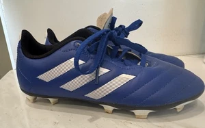Adidas Goletto VII FG Soccer Futbol Cleats Kids Youth Size 2.5 Blue 2Y - Picture 1 of 6