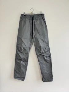 John Elliott Grey Tomba Himalayan Trousers Mens Sz 1 US S Slim Fit Waxed Cotton - Picture 1 of 7