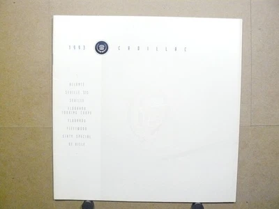 1993 Cadillac Full Line Sales Brochure Alante Seville Eldorado DeVille Fleetwood Foto 1 de 4