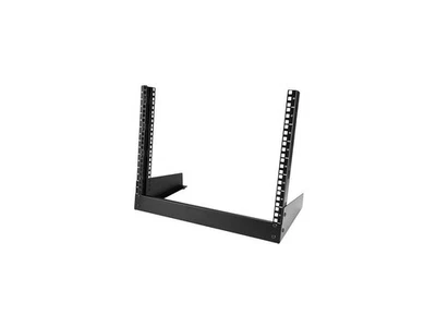 StarTech 8U Desktop Rack - 19 in. 2-Post Open Frame Rack - Image 1 of 4