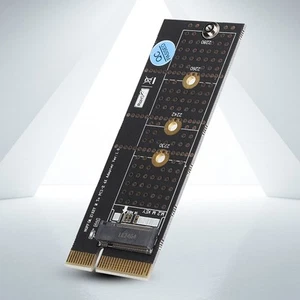 M.2 Nvme Key M SSD To PCI- E 4X Vertical Riser Card With Heat Sink For M.2 22 CB - Afbeelding 1 van 10