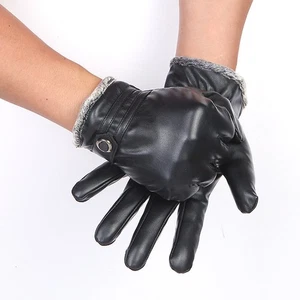 1 Paio Guanti Caldi Schermo Touch Guanti Impermeabili Guanti Ciclismo Freddo - Foto 1 di 11