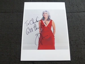 EMMYLOU HARRIS signed Autogramm signiert auf 18x25 cm Foto InPerson LOOK - Imagen 1 de 1