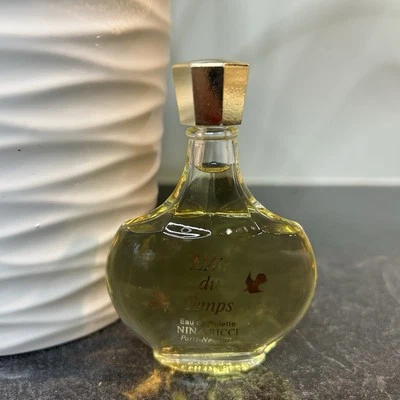 Eau De Toilette Vintage Nina Ricci L'Air Du Temps 25 ml Splash NUEVO Foto 1 de 3