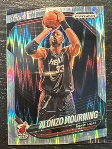 2024-25 Prizm Black Basketball Alonzo Mourning Skewed Prizm 132/249 Heat 💎💎💎 - Picture 1 of 2