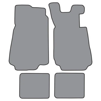 Floor Mats for 1983-1984 BMW 533i Pattern Cutpile Complete 4Pc - Image 1 of 4