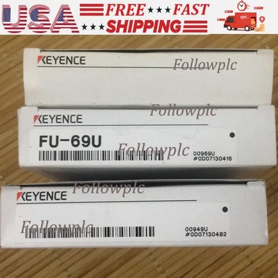 One Keyence FU-69U Fiber Optic Sensor New Free Shipping - Image 1 of 3