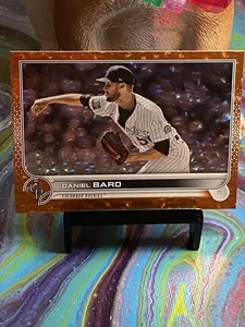 Daniel Bard 2023 Topps Orange Foil Colorado Rockies #/299 #377 - Picture 1 of 2