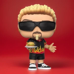 VAULTED Funko Pop! Icons - Guy Fieri #49 in Protector - Picture 1 of 5