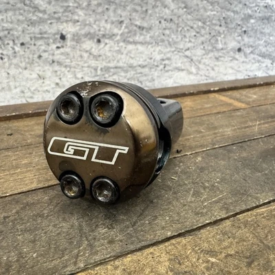 GT Piston BMX Threadless Stem Black/Bronze Faceplate Midschool Freestyle 1990s - Image 1 of 4