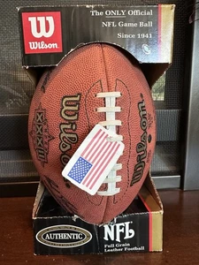 Pallone da gioco Superbowl XXXII ufficiale NFL Wilson Football Packers Vs Broncos con scatola - Foto 1 di 12