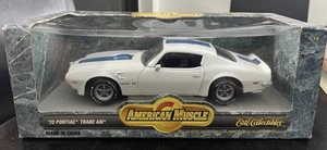 American Muscle 1/18 Scale 1970 Pontiac Trans Am Polar White Diecast #7843 NIB - Picture 1 of 6