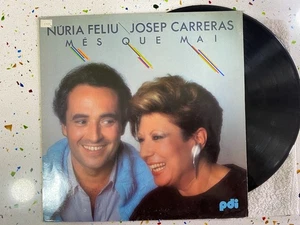 NURIA FELIU JOSEP CARRERAS MES QUE MAI LP VINILO ESCOLTA´M MITGES BRILLANTS .. - Bild 1 von 6