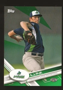 2017 Topps Pro Debut Green #27 - A.J. Puk 55/99 - Vermont Lake Monsters 17-303 - Picture 1 of 2