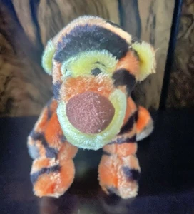 Sitting Tigger 7” Plush Stuffed Animal Toy Disney Vintage Great Shape With Tags - Picture 1 of 11